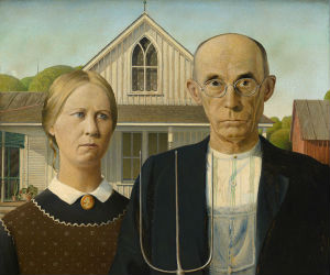 Grant wood american gothic 2016 Grant wood american gothic 2016