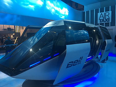 Bell Air Taxi at CES 2018 Bell Air Taxi at CES 2018