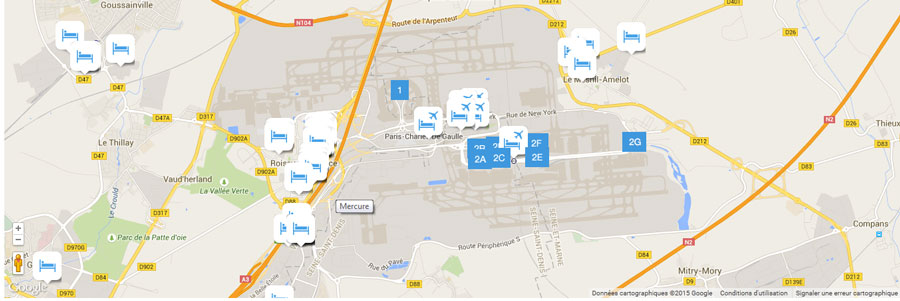 carte-hotel Carte hôtels