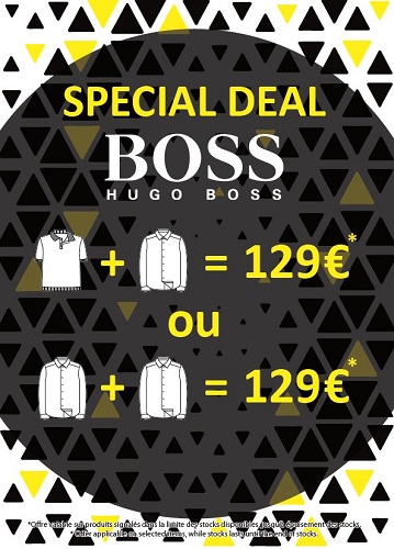 Offre promotionnelle Hugo Boss - Paris 