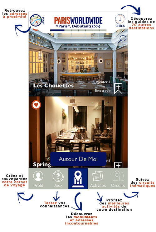 App  Paris Worldwide
