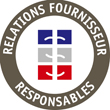 Label relation fournisseur Responsable logo