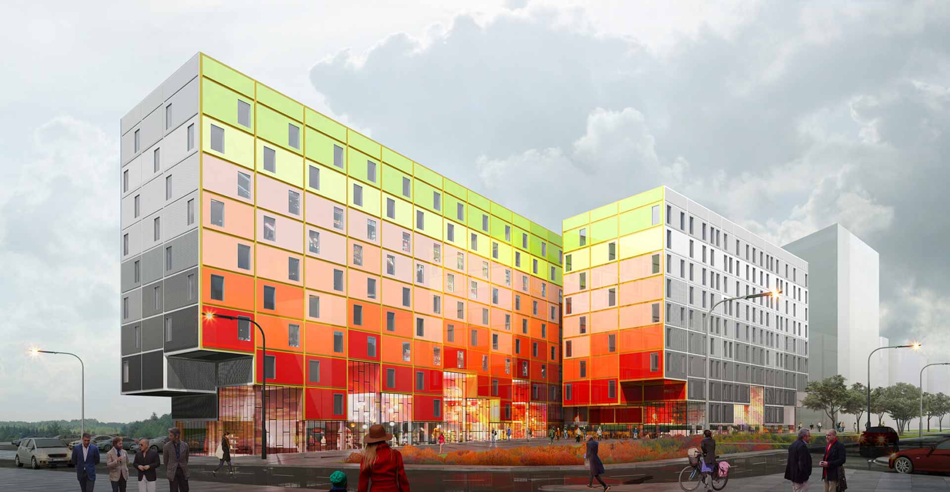 Aloft & Element 1 - copyright Manuelle Gautrand Architecture