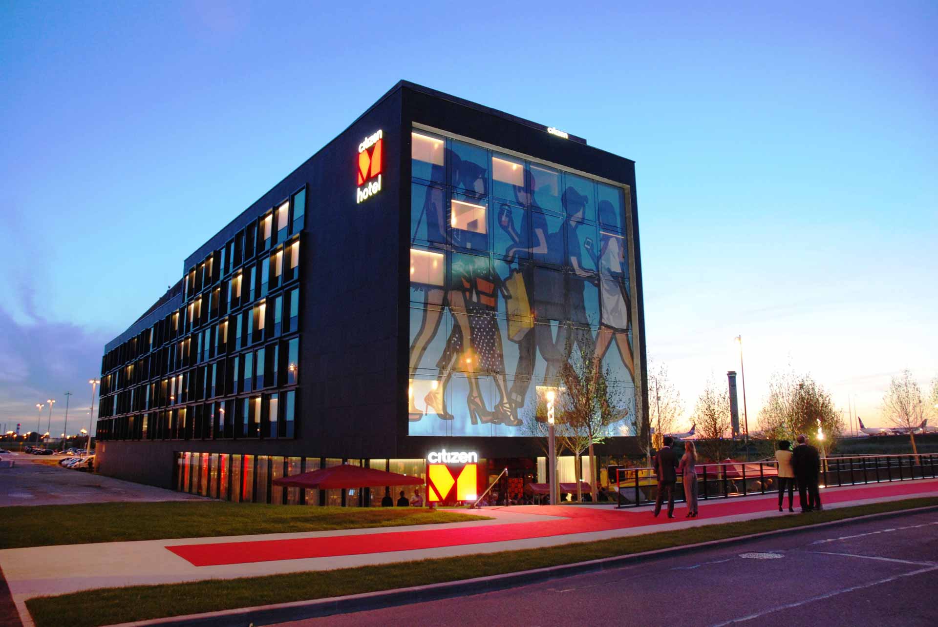 Hôtel citizenM - copyright Aéroports de Paris